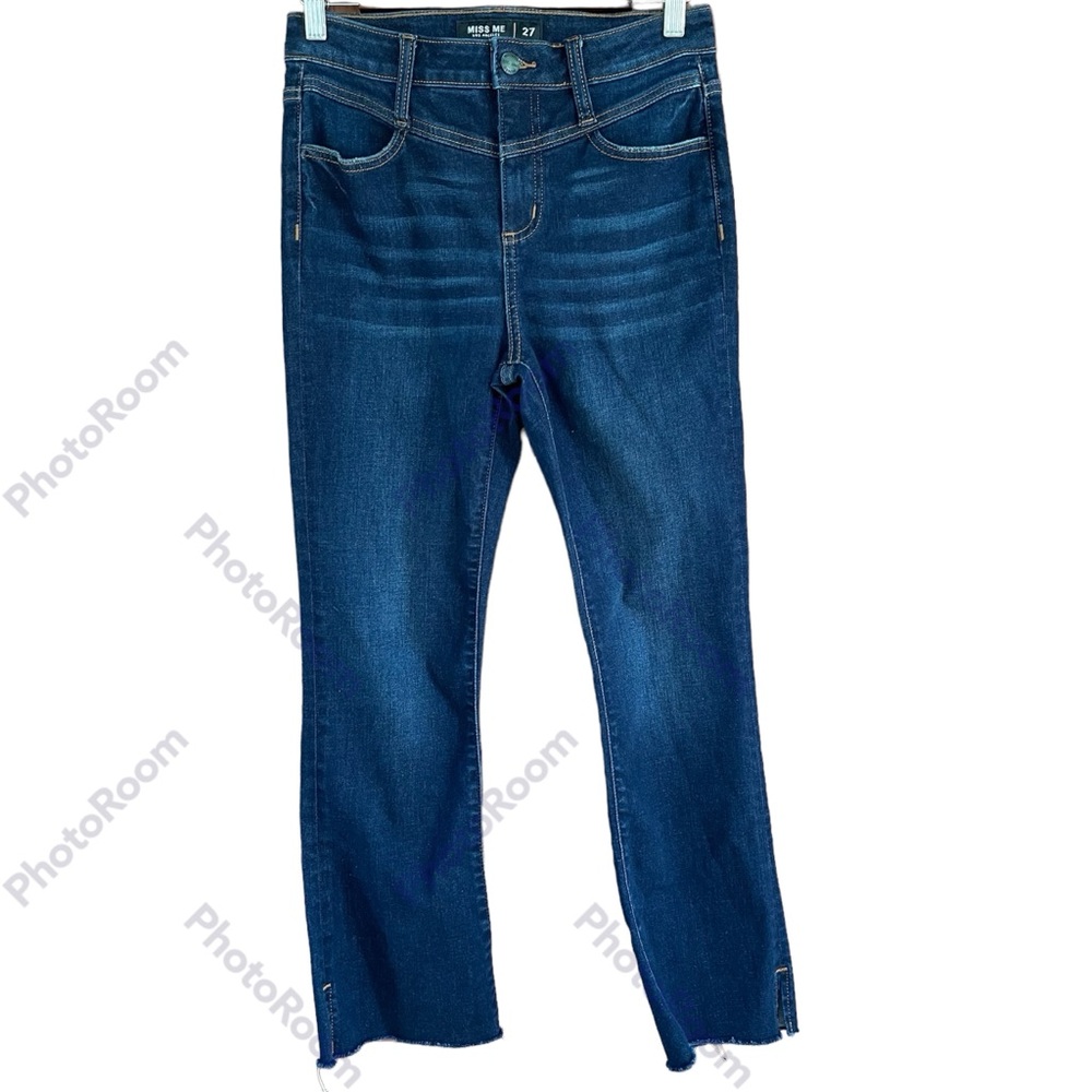 Miss Me Los Angeles Women’s Jeans, Size 27, Dark Wash, High Rise, Crop-Bootcut